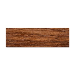 Brown Wooden Texture Sticker Bumper (10 pack)