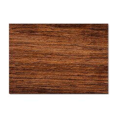 Brown Wooden Texture Sticker A4 (10 Pack) by nateshop