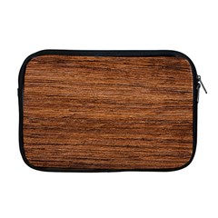 Brown Wooden Texture Apple Macbook Pro 17  Zipper Case