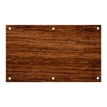 Brown Wooden Texture Banner and Sign 5  x 3  Front