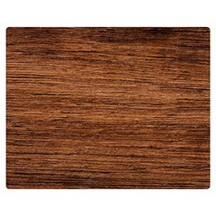 Brown Wooden Texture Premium Plush Fleece Blanket (medium) by nateshop