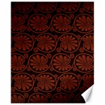 Brown Floral Pattern Floral Greek Ornaments Canvas 16  x 20  15.75 x19.29  Canvas - 1