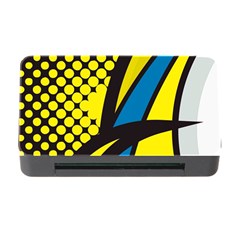 Colorful Abstract Background Art Memory Card Reader With Cf by nateshop