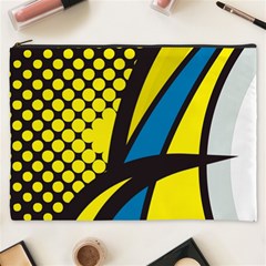 Colorful Abstract Background Art Cosmetic Bag (xxxl) by nateshop