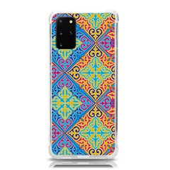 Colorful Floral Ornament, Floral Patterns Samsung Galaxy S20plus 6 7 Inch Tpu Uv Case by nateshop