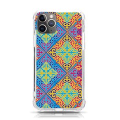 Colorful Floral Ornament, Floral Patterns Iphone 11 Pro 5 8 Inch Tpu Uv Print Case by nateshop