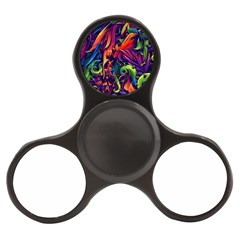 Colorful Floral Patterns, Abstract Floral Background Finger Spinner by nateshop