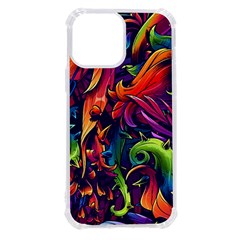 Colorful Floral Patterns, Abstract Floral Background Iphone 13 Pro Max Tpu Uv Print Case by nateshop