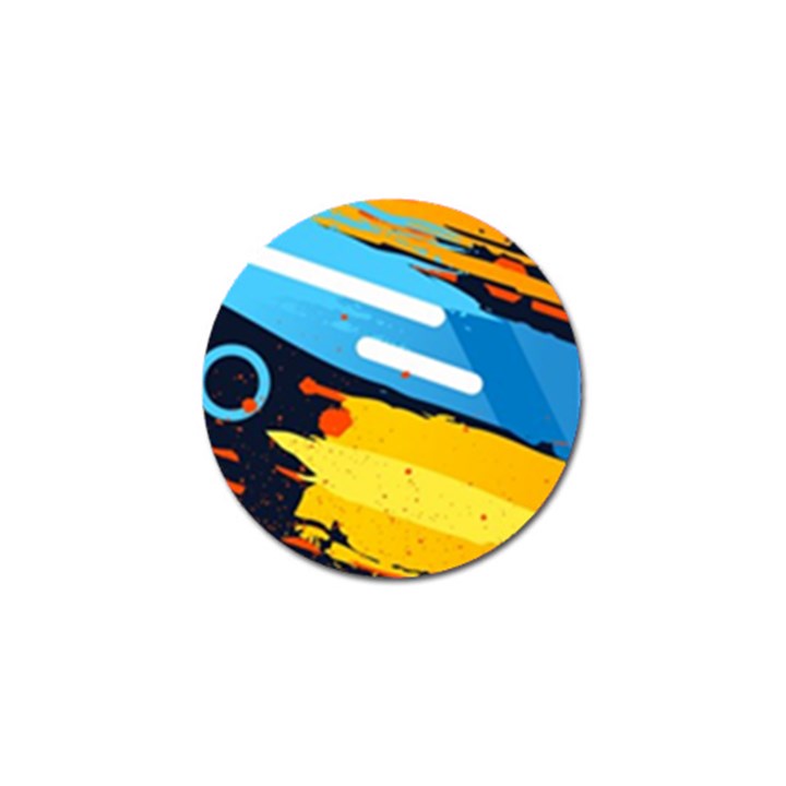 Colorful Paint Strokes Golf Ball Marker (10 pack)