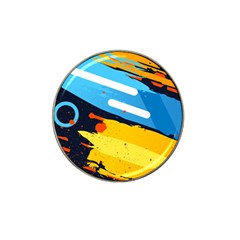 Colorful Paint Strokes Hat Clip Ball Marker (4 Pack) by nateshop