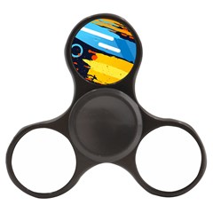 Colorful Paint Strokes Finger Spinner by nateshop