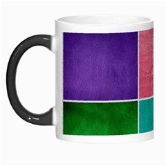 Colorful Squares, Abstract, Art, Background Morph Mug by nateshop