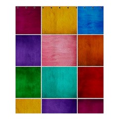 Colorful Squares, Abstract, Art, Background Shower Curtain 60  X 72  (medium)  by nateshop