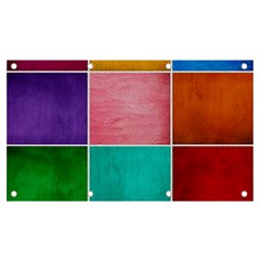 Colorful Squares, Abstract, Art, Background Banner And Sign 7  X 4  by nateshop