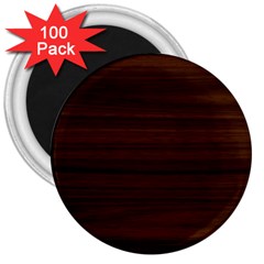 Dark Brown Wood Texture, Cherry Wood Texture, Wooden 3  Magnets (100 Pack) by nateshop