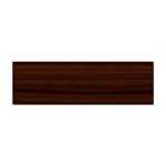 Dark Brown Wood Texture, Cherry Wood Texture, Wooden Sticker (Bumper) Front