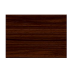 Dark Brown Wood Texture, Cherry Wood Texture, Wooden Sticker A4 (100 Pack) by nateshop