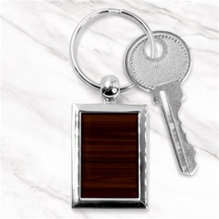 Dark Brown Wood Texture, Cherry Wood Texture, Wooden Key Chain (rectangle) by nateshop