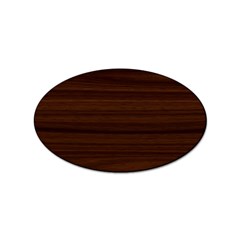 Dark Brown Wood Texture, Cherry Wood Texture, Wooden Sticker Oval (10 Pack) by nateshop