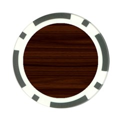 Dark Brown Wood Texture, Cherry Wood Texture, Wooden Poker Chip Card Guard by nateshop