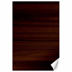 Dark Brown Wood Texture, Cherry Wood Texture, Wooden Canvas 20  X 30  by nateshop