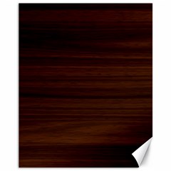 Dark Brown Wood Texture, Cherry Wood Texture, Wooden Canvas 11  X 14  by nateshop