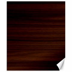 Dark Brown Wood Texture, Cherry Wood Texture, Wooden Canvas 8  X 10  by nateshop