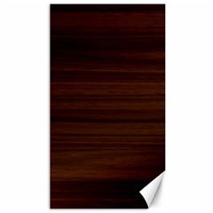 Dark Brown Wood Texture, Cherry Wood Texture, Wooden Canvas 40  X 72  by nateshop