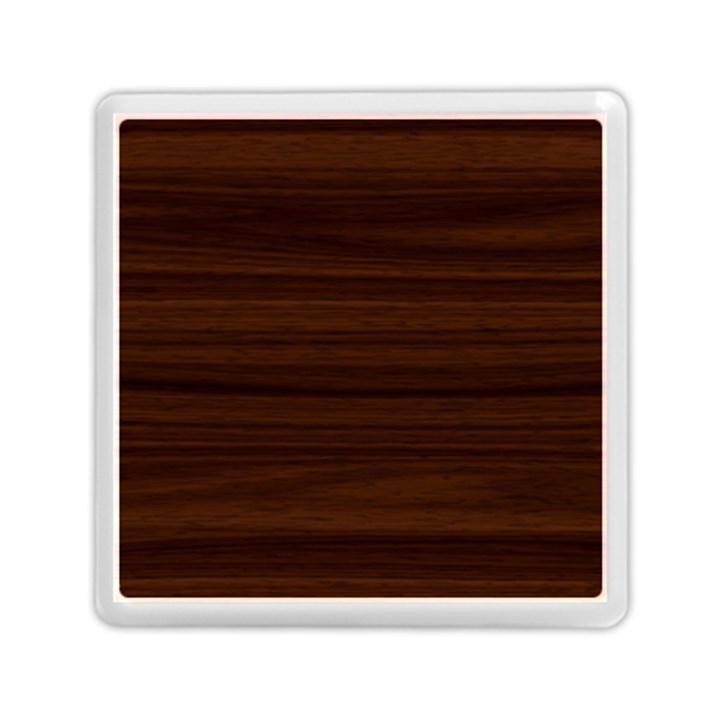 Dark Brown Wood Texture, Cherry Wood Texture, Wooden Memory Card Reader (Square)