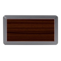 Dark Brown Wood Texture, Cherry Wood Texture, Wooden Memory Card Reader (mini) by nateshop