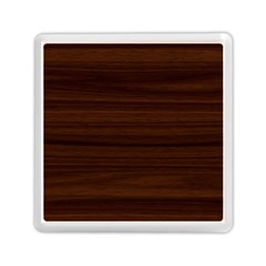 Dark Brown Wood Texture, Cherry Wood Texture, Wooden Memory Card Reader (square) by nateshop