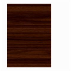 Dark Brown Wood Texture, Cherry Wood Texture, Wooden Small Garden Flag (two Sides) by nateshop