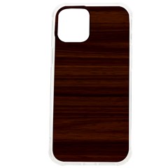 Dark Brown Wood Texture, Cherry Wood Texture, Wooden Iphone 12 Pro Max Tpu Uv Print Case by nateshop