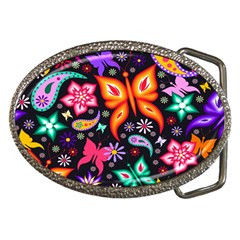 Floral Butterflies Belt Buckles by nateshop