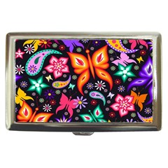 Floral Butterflies Cigarette Money Case