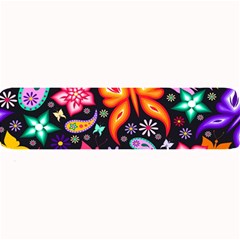 Floral Butterflies Large Bar Mat by nateshop