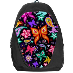 Floral Butterflies Backpack Bag by nateshop