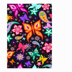 Floral Butterflies Small Garden Flag (two Sides) by nateshop