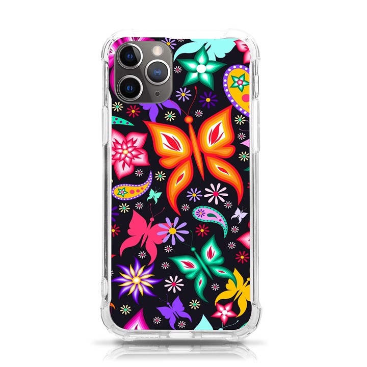 Floral Butterflies iPhone 11 Pro 5.8 Inch TPU UV Print Case