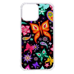 Floral Butterflies Iphone 13 Pro Max Tpu Uv Print Case by nateshop