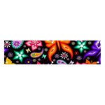 Floral Butterflies Banner and Sign 4  x 1  Front