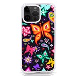 Floral Butterflies iPhone 14 Pro Max TPU UV Print Case Front