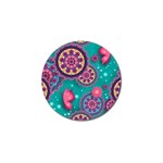 Floral Pattern, Abstract, Colorful, Flow Golf Ball Marker (10 pack) Front