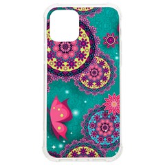 Floral Pattern, Abstract, Colorful, Flow Iphone 12/12 Pro Tpu Uv Print Case by nateshop