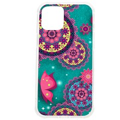 Floral Pattern, Abstract, Colorful, Flow Iphone 12 Pro Max Tpu Uv Print Case by nateshop