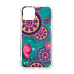 Floral Pattern, Abstract, Colorful, Flow iPhone 11 Pro 5.8 Inch TPU UV Print Case Front