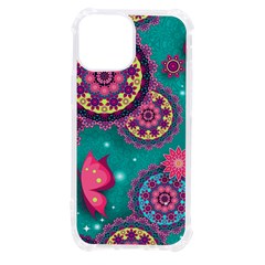 Floral Pattern, Abstract, Colorful, Flow Iphone 13 Mini Tpu Uv Print Case by nateshop