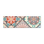 Flowers Pattern, Abstract, Art, Colorful Sticker Bumper (10 pack) Front