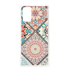 Flowers Pattern, Abstract, Art, Colorful Samsung Galaxy Note 20 Tpu Uv Case