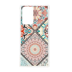 Flowers Pattern, Abstract, Art, Colorful Samsung Galaxy Note 20 Ultra Tpu Uv Case by nateshop